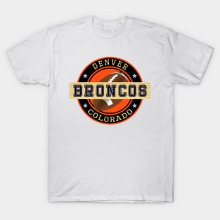 Denver Broncos Football Team Colorado T-Shirt